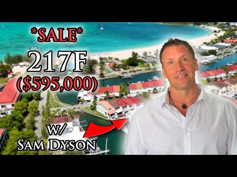 For Sale Villa 217F, South Finger, Jolly Harbour, Antigua | Property Tour by Sam Dyson ($595,000),