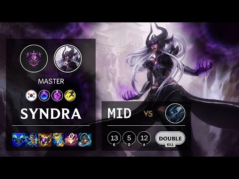 Syndra Mid vs Lissandra - KR Master Patch 11.23