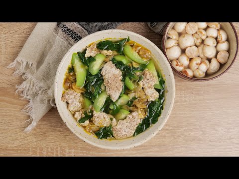 Cách nấu canh cua rau đay mồng tơi mướp ngon chuẩn vị Bắc