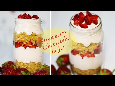 download lagu mp3 mp4 No Bake Strawberry Cheesecake Jars, download lagu No Bake Strawberry Cheesecake Jars gratis, unduh video klip No Bake Strawberry Cheesecake Jars