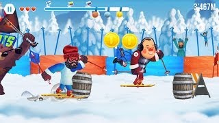 Download lagu Team Paul Skiing iOS GamePlay mp3