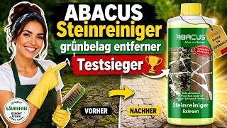 ABACUS Steinreiniger EXTREM Test – Entfernt dieser Grünbelag Entferner wirklich dauerhaft Grünbelag