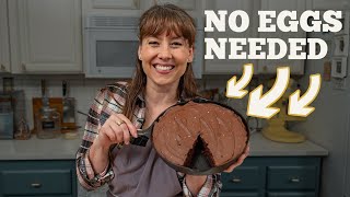 Cheapest Chocolate Cake You'll Ever Make But So Decadent! (No Eggs, No Dairy) - Chocolate Wacky Cake