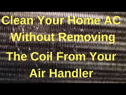 Clean Your Home AC Without Removing The Coil From Your Air ...