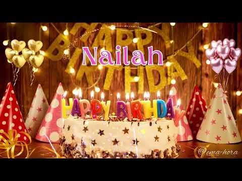NAILAH Happy Birthday To You||Happy Birthday Song NAILAH👩🎂