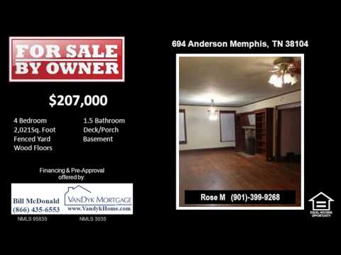 4 Bedroom House for Sale near Central High School in Memphis TN