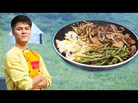 Mountains breakfast / Kyrgyz nomad breakfast / Wild food / Kekeev Lights