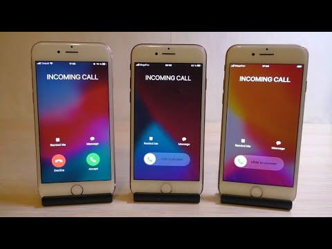 iPhone 6 vs iPhone 7 vs iPhone 8 Incoming Calls