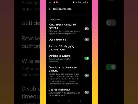 How to enable USB/WIreless debugging on any Android version#tech #technology #mobile phones