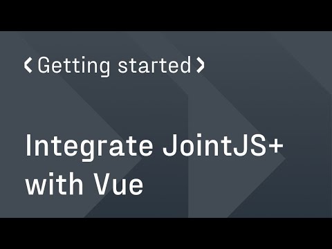 How to integrate JointJS+ with Vue