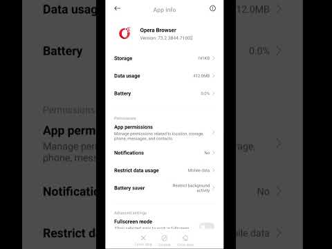 MIUI இல் Opera Browser எப்படி Uninstall செய்வது? 🤔 #miui #operabrowser #miui14 #shorts