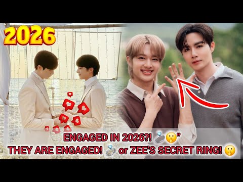 Zee & NuNew (Tk/Nur) CAUGHT!💍The 2026 Secret Engagement Evidence!🤫The Truth Behind the Family Trip🚨💔