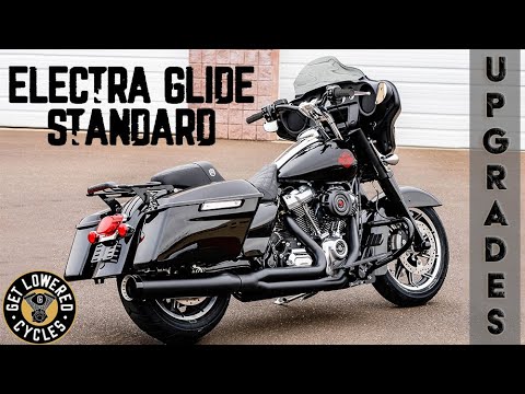 2020 Harley Electra Glide Standard Upgrades - Kraus Bars, Thrashin Floorboards, PM Air Cleaner