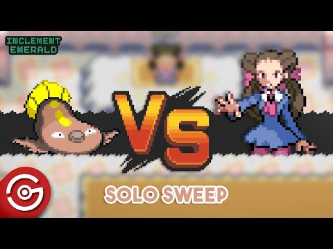 Solo Sweep Roxanne (Gym 1) - Pokemon Inclement Emerald Challenge Mode