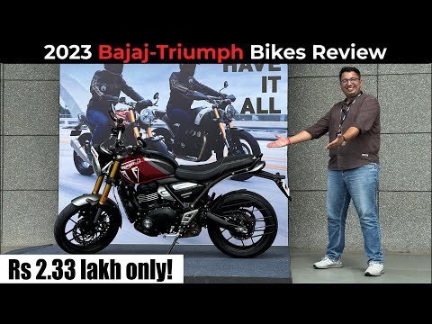 2023 Bajaj-Triumph Speed 400 & Scrambler 400X Detailed Walkaround Review|| Rs 2.33 Lakh Only||