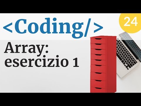 Esercizio di coding per usare gli array - #24