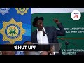 WATCH Shut Up Cele Rips Into Lobby Group Leader Then Police Drag Him Away