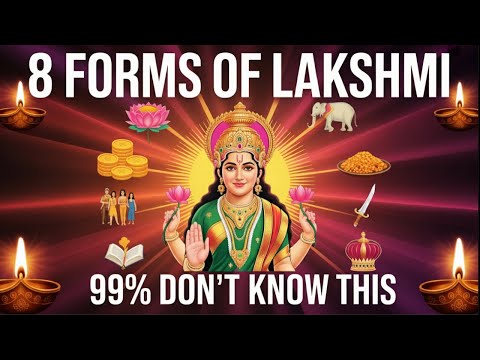 8 Forms of Goddess Lakshmi Explained | Ashta Lakshmi Meaning & Powers