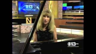 Margie Balter: PIANO TEACHER TO THE STARS on CBS Sacramento!