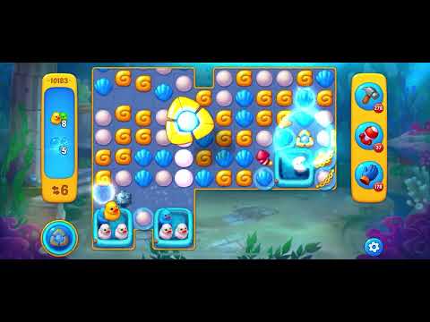 Fishdom level 10183 no boosters フィッシュダム ノーマル