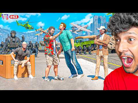 BIGGEST ATTACK in LIBERTY CITY in GTA 5 Real Life!🔥 #63
