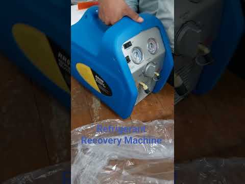 Refrigerant Recovery Machine.
