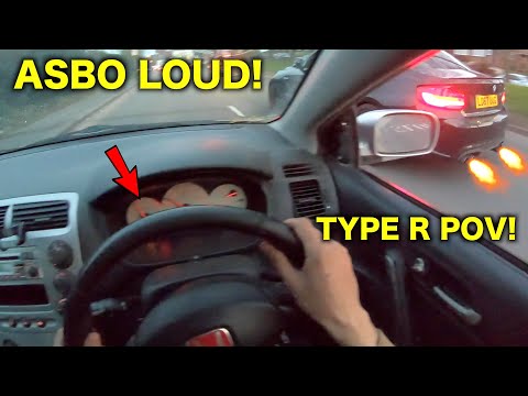 STRAIGHT PIPED M2 HORNET EP3 TYPE R POV FIRST DRIVE!! ASBO LOUD!!!