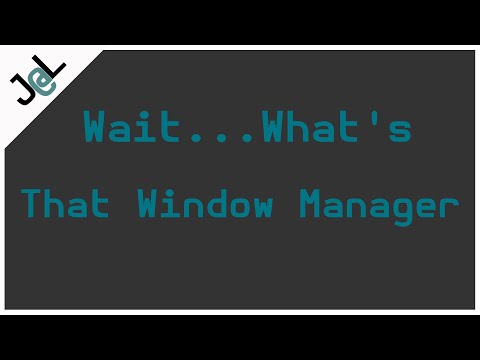 Another Cool Obscure Window Manager (sorry for lousy quality, had to record this on my test laptop)