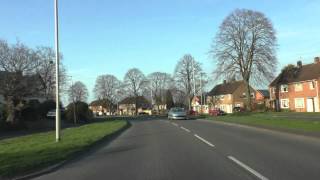preview picture of video 'Driving On Barnard's Green Road, Pickersleigh Road & Pickersleigh Avenue, Great Malvern, UK'