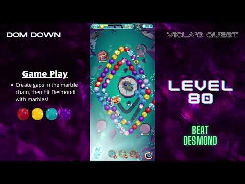 Viola's Quest 🟣🟠🔴 / Level 80 / Dom Down