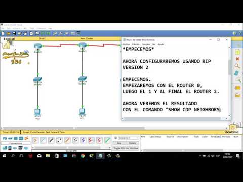 PACKET TRACER - RIP V2  By: Miguel