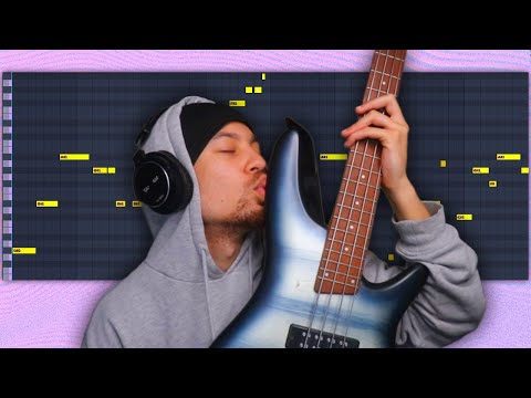 PRO Bass Player Makes R&B Basslines SIMPLE for Producers