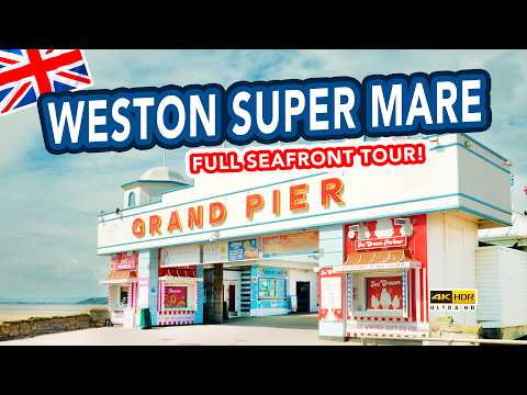 WESTON SUPER MARE - Full Seafront Tour