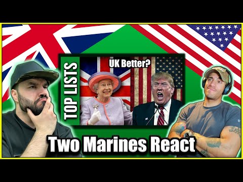 Two Marines React - 10 Things The UK Does Better Than The US