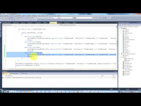 Let's program mit XNA: Die Geschichte von Naedras #014 - Deutsch HD