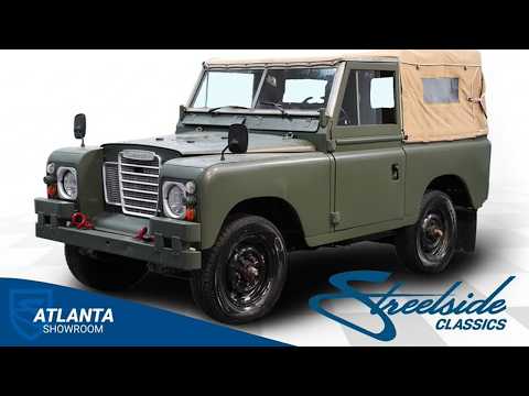1973 Land Rover Series III (CC-2100355) for sale in Lithia Springs, Georgia