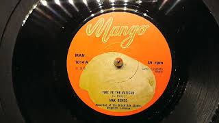 Fire Fe The Vatican - Max Romeo