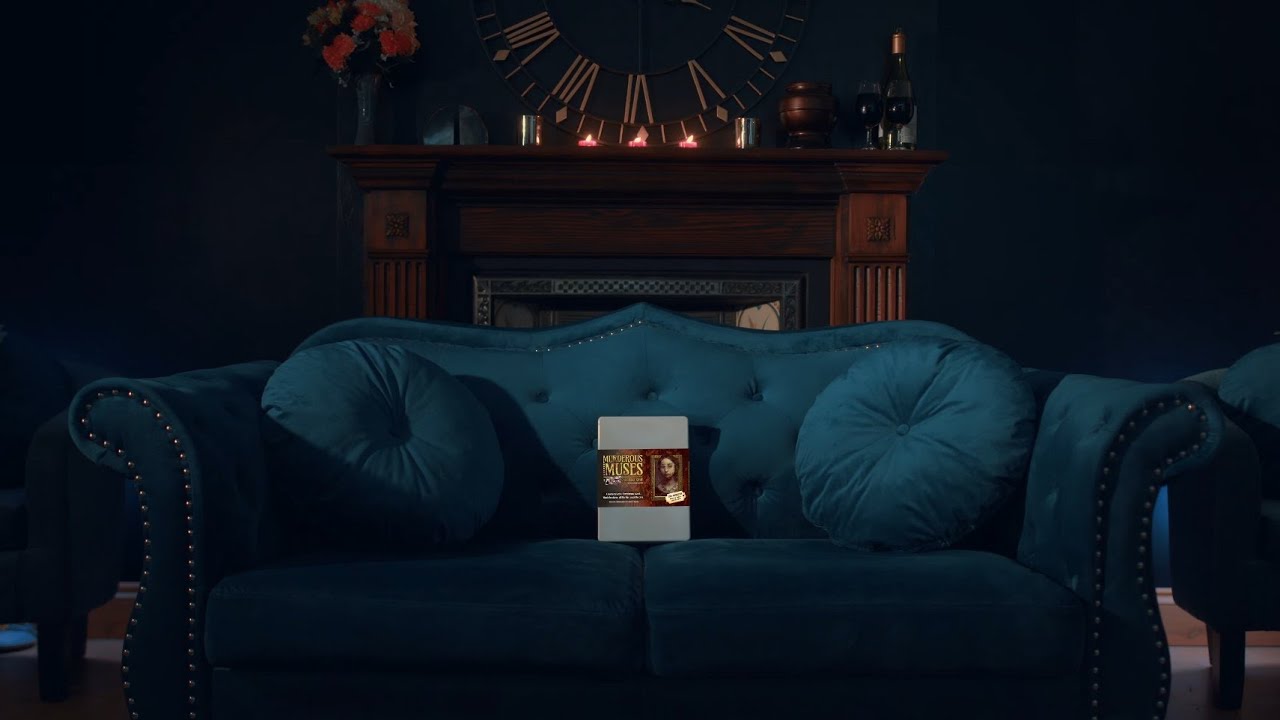Murderous Muses Case Files tabletop game teaser