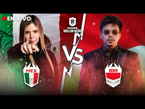 MÉXICO 🇲🇽 vs Indonesia 🇮🇩 | MUNDIAL KINGS LEAGUE WORLD CUP NATIONS | Rivers