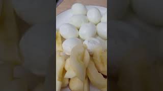 Boiled Egg &amp; Apple Goes Well Together?