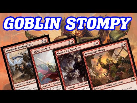 GOBLIN STOMPY! Legacy Mono-red Sol Land Goblin Stompy Aggro MTG