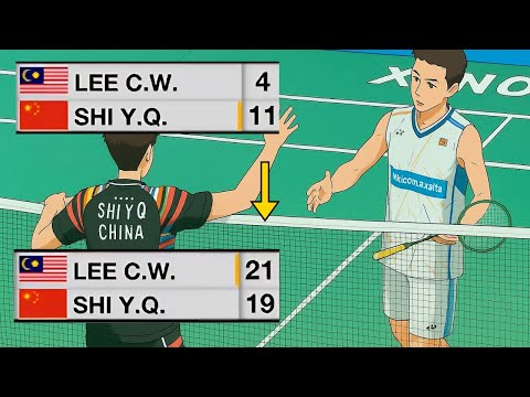 Lee Chong Wei's INSANE COMEBACK against Shi Yu Qi