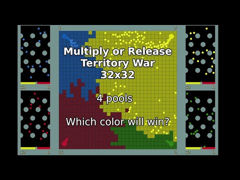Marble Race X Multiply or Release X Territory War #10 2023 - 32x32 - May the best win.