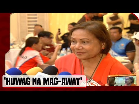 Sen. Cynthia Villar, nagbigay ng reaksyon sa isyu sa pagitan nina FL Marcos, VP Duterte