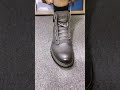 How To Lace Men S Leather Boots With Tongue Loop Leathershoes Leatherboots Shoelacetying