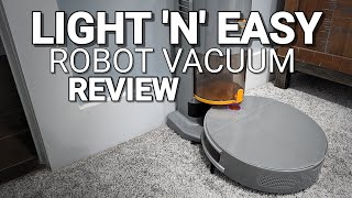 LIGHT 'N' EASY Self Emptying Robot Vacuum Cleaner REVIEW