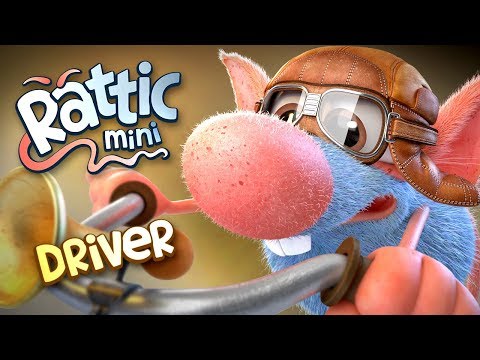 Funny Cartoon | Rattic Mini – Driver | Funny Cartoons For Children & Kids | Funny Kids Videos