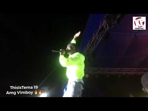 VIMBOY First Massive Performance @ Sarkodie’s “ThisIsTema Festival 19”