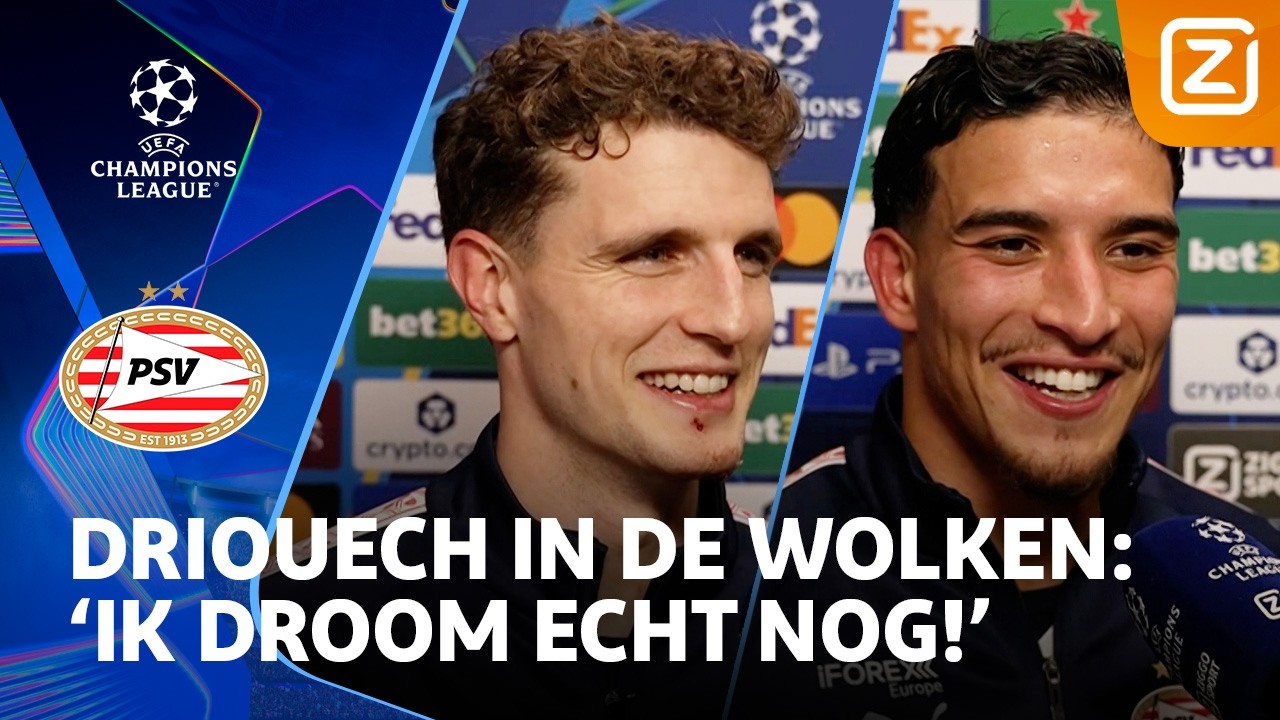 Driouech: "In de Champions League krijg ik een soort superkrachten" 😅 | Interview met Driouech & Til