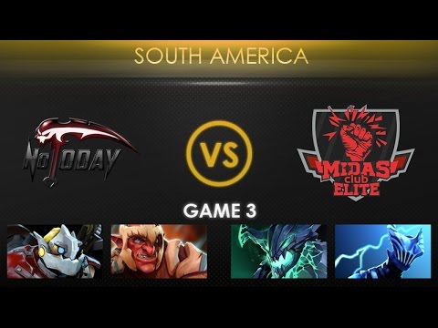 Not Today! vs Midas Club Elite Game 3 - Kiev Major SA Qualifier: Playoffs - @DakotaCox @LacosteDota